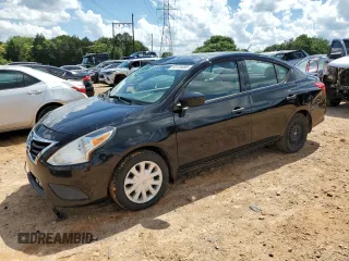 2017 Nissan Versa SV with VIN 3N1CN7AP4HL896159, listed as a Copart auction lot 61134955 with 166,843 mi miles and Salvage title. Bid and sale history available at DreamBid. Image 1.