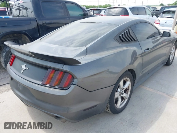 2015 Ford Mustang V6 with VIN 1FA6P8AM6F5369629, listed as a IAAI auction lot 42056978 with 111,083 mi miles and . Bid and sale history available at DreamBid. Image 4.