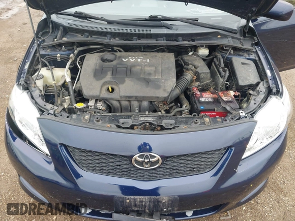 2012 Toyota Corolla L with VIN 5YFBU4EE4CP031190, listed as a IAAI auction lot 42015131 with 210,689 mi miles. Bid and sale history available at carsss.com. Image 10.
