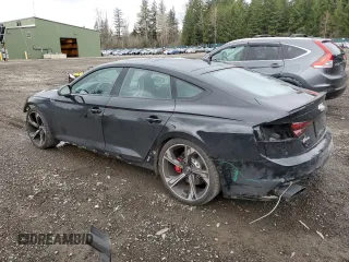 2019 Audi RS 5 Sportback z VIN WUABWCF54KA901920, wystawiony jako Copart lot #47915394 z przebiegiem 44 420 mil mil oraz . Historia ofert i sprzedaży dostępna na DreamBid. Obrazek 2.