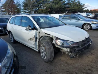 2019 Volkswagen Golf SportWagen S with VIN 3VWY57AU4KM514901, listed as a Copart auction lot 86358824 with 106,361 mi miles and Salvage Title. Bid and sale history available at carsss.com. Image 4.