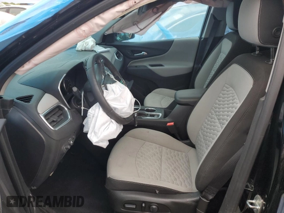 2021 Chevrolet Equinox LT with VIN 3GNAXKEV1ML341066, listed as a Copart auction lot 50607895 with 51,897 mi miles and Salvage Title. Bid and sale history available at DreamBid. Image 7.