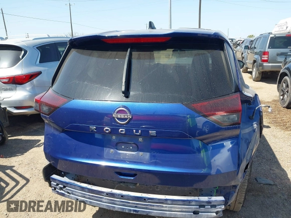 2023 Nissan Rogue S with VIN 5N1BT3AA5PC842023, listed as a IAAI auction lot 41995410 with 37,427 mi miles and . Bid and sale history available at DreamBid. Image 17.
