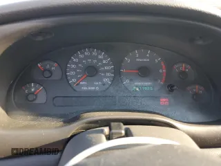 2000 Ford Mustang with VIN 1FAFP4447YF165830, listed as a Copart auction lot 48740405 with 217,792 mi miles and Salvage Title. Bid and sale history available at carsss.com. Image 9.
