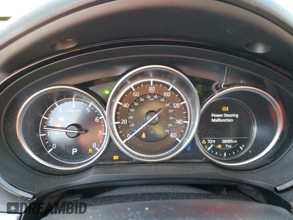 2023 Mazda CX-9 Touring Plus with VIN JM3TCBAY0P0641722, listed as a Copart auction lot 47657565 with 38,405 mi miles and Salvage title. Bid and sale history available at DreamBid. Image 9.