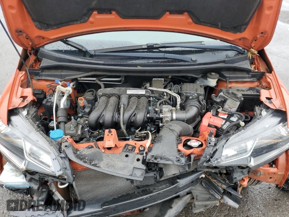 2018 Honda Fit EX with VIN 3HGGK5H81JM705759, listed as a Copart auction lot 58015445 with 37,990 mi miles and Salvage title. Bid and sale history available at DreamBid. Image 11.