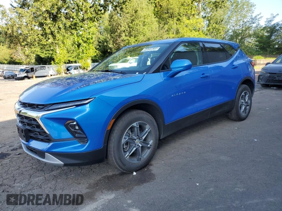 2025 Chevrolet Blazer LT с VIN 3GNKBCR45SS211191, выставлен на аукционе Copart как лот 64658835 с пробегом 5 350 миль миль и Чистый • Clean title. История ставок и продаж доступна на DreamBid. Изображение 1.