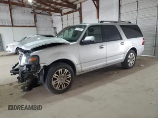 2012 Ford Expedition Max Limited z VIN 1FMJK2A55CEF46770, wystawiony jako Copart lot #46793695 z przebiegiem Nie podano mil oraz Szkoda całkowita • Salvage title. Historia ofert i sprzedaży dostępna na DreamBid. Obrazek 1.