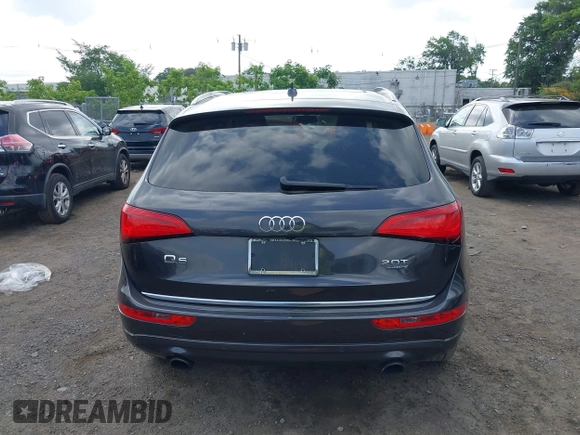 2015 Audi Q5 Premium Plus with VIN WA1LFAFP0FA139130, listed as a IAAI auction lot 42679825 with 76,853 mi miles and . Bid and sale history available at DreamBid. Image 16.