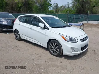 2016 Hyundai Accent Sport with VIN KMHCU5AE2GU249133, listed as a IAAI auction lot 41941173 with 175,635 mi miles. Bid and sale history available at carsss.com. Image 1.