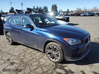 2015 BMW X1 xDrive35i with VIN WBAVM5C57FVV94724, listed as a Copart auction lot 46759315 with 97,532 mi miles and Salvage Title. Bid and sale history available at carsss.com. Image 4.