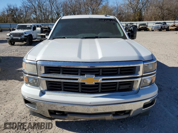 2014 Chevrolet Silverado 1500 LT with VIN 3GCUKRECXEG153796, listed as a Copart auction lot 84307484 with 157,245 mi miles and Salvage Title. Bid and sale history available at DreamBid. Image 5.
