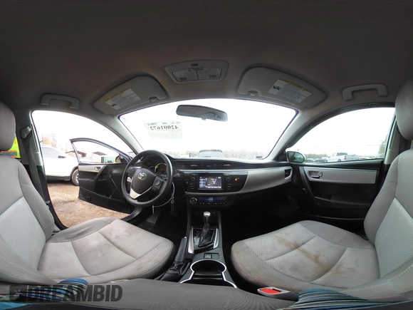 2015 Toyota Corolla L with VIN 2T1BURHE2FC349953, listed as a IAAI auction lot 42001672 with 104,776 mi miles and . Bid and sale history available at DreamBid. Image 18.
