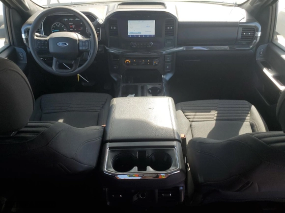 2021 Ford F-150 XL with VIN 1FTEW1C89MKE55077, listed as a Copart auction lot 77783054 with 32,935 mi miles and Salvage Title. Bid and sale history available at carsss.com. Image 8.