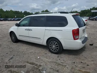 2012 Kia Sedona EX with VIN KNDMH4C76C6438727, listed as a Copart auction lot 65416374 with 210,710 mi miles and Salvage Title. Bid and sale history available at carsss.com. Image 2.