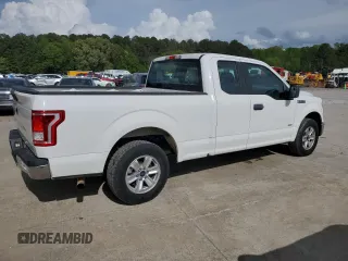 2015 Ford F-150 XL with VIN 1FTEX1CP8FFC26812, listed as a Copart auction lot 51857225 with 58,636 mi miles and Clean Title. Bid and sale history available at carsss.com. Image 3.