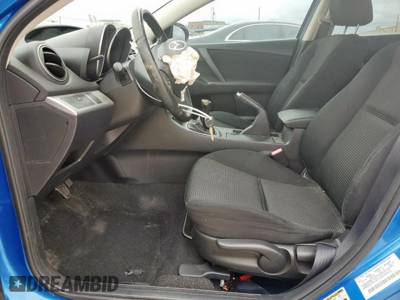 2012 Mazda 3 i Touring with VIN JM1BL1V75C1602340, listed as a Copart auction lot 51212005 with 157,641 mi miles and Salvage Title. Bid and sale history available at DreamBid. Image 7.