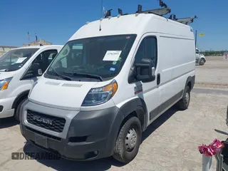 2021 Ram ProMaster Cargo with VIN 3C6LRVBG9ME560727, listed as a IAAI auction lot 41962893 with 110,477 mi miles. Bid and sale history available at carsss.com. Image 17.
