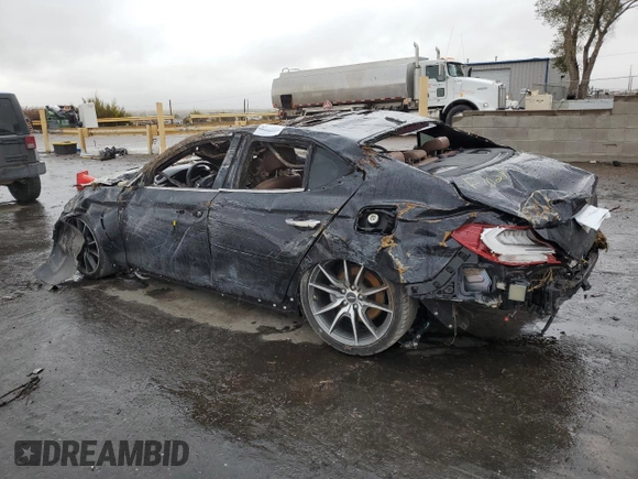 2021 Genesis G70 2.0T z VIN KMTG44LA6MU073548, wystawiony jako Copart lot #78271234 z przebiegiem Nie podano mil oraz Szkoda całkowita • Salvage title. Historia ofert i sprzedaży dostępna na DreamBid. Obrazek 2.