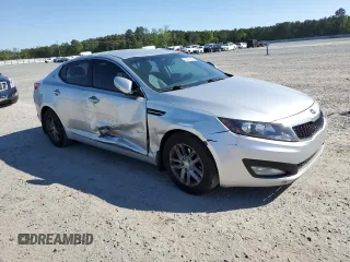 2013 Kia Optima LX with VIN KNAGM4A73D5375330, listed as a Copart auction lot 53609865 with 270,679 mi miles and Salvage Title. Bid and sale history available at carsss.com. Image 4.