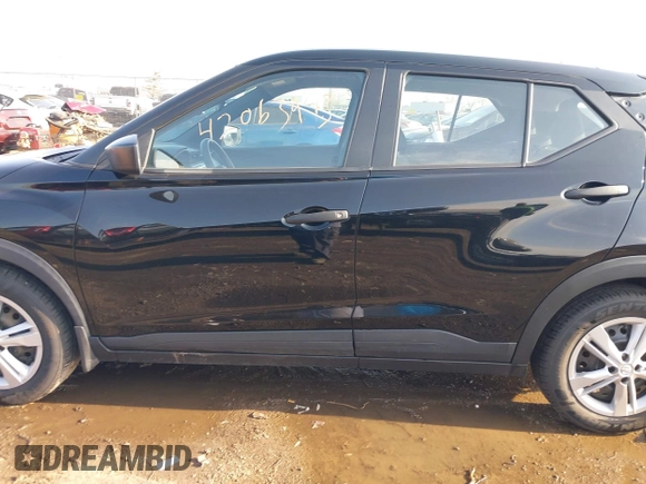 2020 Nissan Kicks S with VIN 3N1CP5BV1LL571697, listed as a IAAI auction lot 42063943 with 46,934 mi miles and . Bid and sale history available at carsss.com. Image 15.