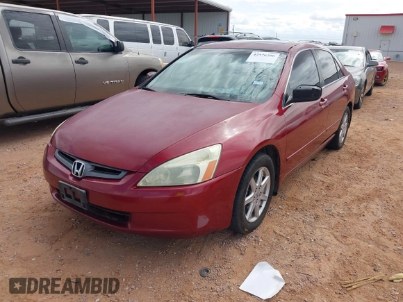 2004 Honda Accord EX with VIN 1HGCM66594A036617, listed as a IAAI auction lot 42576206 with 215,054 mi miles and . Bid and sale history available at DreamBid. Image 2.