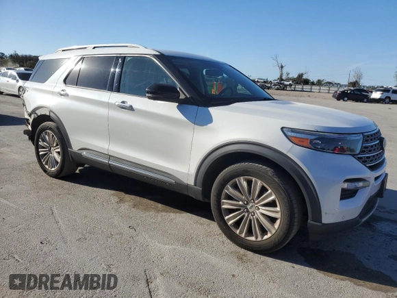 2020 Ford Explorer Limited with VIN 1FMSK8FH4LGA10441, listed as a Copart auction lot 48137415 with 76,246 mi miles and Non Repairable. Bid and sale history available at carsss.com. Image 4.