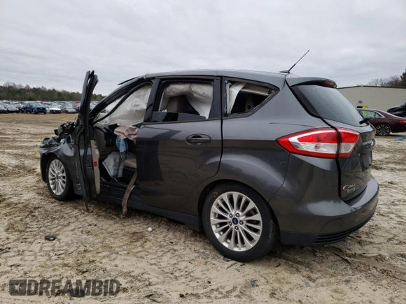2017 Ford C-Max Energi SE with VIN 1FADP5EU5HL105056, listed as a Copart auction lot 40636914 with 0 mi miles and Salvage Title. Bid and sale history available at carsss.com. Image 2.