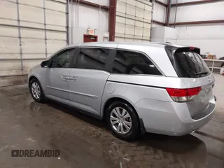 2015 Honda Odyssey EX-L with VIN 5FNRL5H66FB028822, listed as a IAAI auction lot 42067242 with 122,354 mi miles and . Bid and sale history available at carsss.com. Image 3.