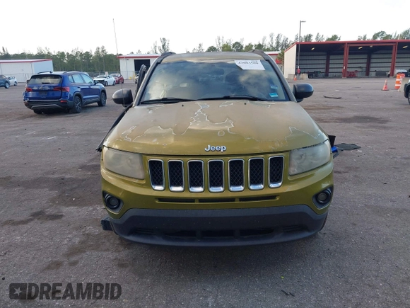2012 Jeep Compass Sport with VIN 1C4NJCBA9CD633975, listed as a IAAI auction lot 42083500 with 190,412 mi miles and . Bid and sale history available at carsss.com. Image 12.