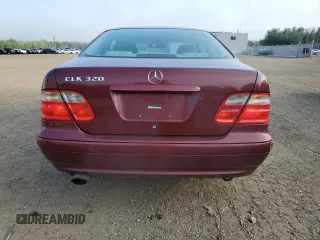 2000 Mercedes-Benz CLK 320/430 with VIN WDBLJ65G9YF120499, listed as a Copart auction lot 65742024 with 223,013 mi miles and Clean Title. Bid and sale history available at DreamBid. Image 6.