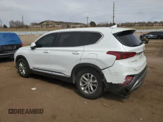 2020 Hyundai Santa Fe SEL with VIN 5NMS3CAD1LH246529, listed as a Copart auction lot 50032415 with 56,412 mi miles and Salvage Title. Bid and sale history available at carsss.com. Image 2.
