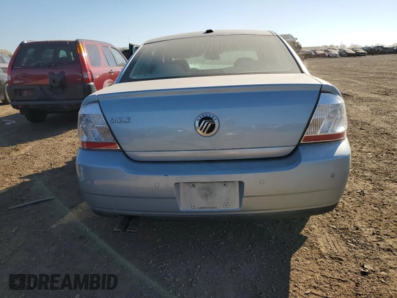 2008 Mercury Sable с VIN 1MEHM40WX8G625557, выставлен на аукционе Copart как лот 76892644 с пробегом Не указан миль и Списание • Salvage title. История ставок и продаж доступна на DreamBid. Изображение 6.