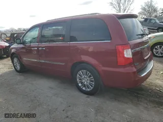 2013 Chrysler Town & Country Touring-L with VIN 2C4RC1CG2DR681657, listed as a Copart auction lot 84667744 with 0 mi miles and Salvage Title. Bid and sale history available at carsss.com. Image 2.