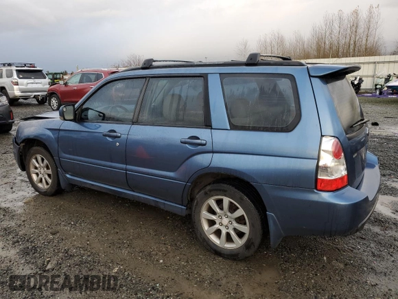 2007 Subaru Forester X w/Premium Pkg with VIN JF1SG65667H747673, listed as a Copart auction lot 81384134 with 268,647 mi miles and Salvage Title. Bid and sale history available at carsss.com. Image 2.