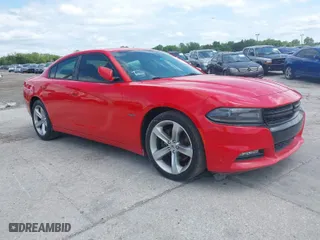 2018 Dodge Charger R/T with VIN 2C3CDXCT9JH223476, listed as a IAAI auction lot 41936867 with 158,946 mi miles. Bid and sale history available at carsss.com. Image 1.