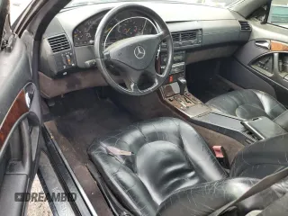 2000 Mercedes-Benz SL-Class with VIN WDBFA68F5YF189917, listed as a Copart auction lot 80144894 with 145,414 mi miles and Salvage Title. Bid and sale history available at carsss.com. Image 8.