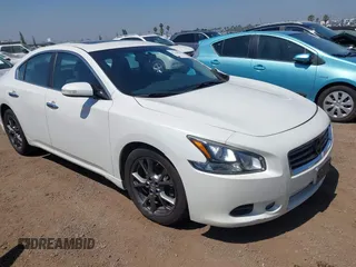 2014 Nissan Maxima SV with VIN 1N4AA5AP5EC911270, listed as a IAAI auction lot 42520043 with 119,310 mi miles and . Bid and sale history available at DreamBid. Image 1.