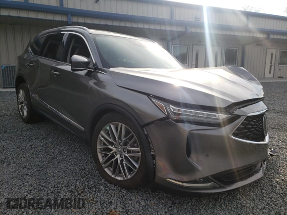 2023 Acura MDX w/Advance Package with VIN 5J8YE1H81PL009028, listed as a Copart auction lot 40584863 with 0 mi miles. Bid and sale history available at carsss.com. Image 4.