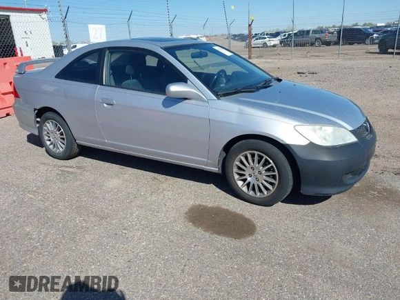 2005 Honda Civic EX with VIN 1HGEM21975L018098, listed as a IAAI auction lot 41992007 with 194,172 mi miles. Bid and sale history available at carsss.com. Image 1.
