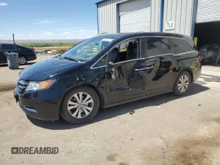 2014 Honda Odyssey EX-L z VIN 5FNRL5H61EB058146, wystawiony jako Copart lot #53844425 z przebiegiem 85 622 mil mil oraz Szkoda całkowita • Salvage title. Historia ofert i sprzedaży dostępna na DreamBid. Obrazek 1.