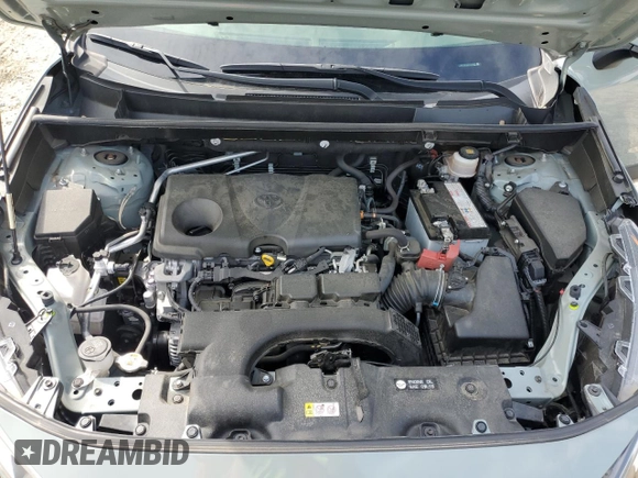 2019 Toyota RAV4 XLE with VIN JTMP1RFV6KD024642, listed as a Copart auction lot 57631075 with 36,051 mi miles and Salvage title. Bid and sale history available at DreamBid. Image 12.