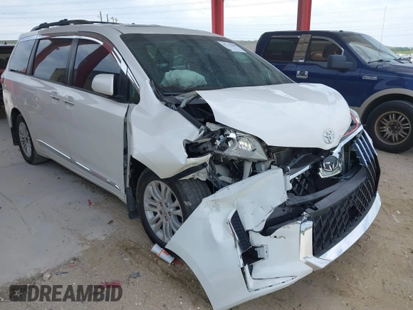2017 Toyota Sienna XLE Auto Access Seat with VIN 5TDYZ3DC5HS850682, listed as a IAAI auction lot 41732480 with 200,257 mi miles and . Bid and sale history available at DreamBid. Image 6.