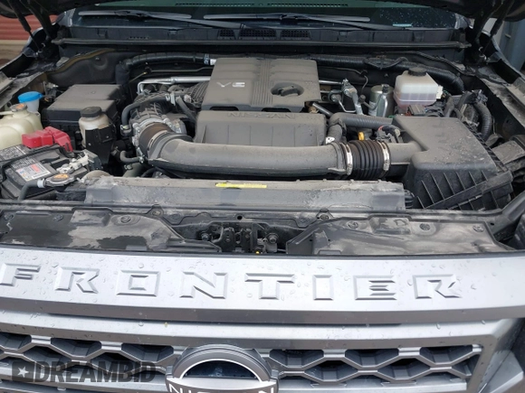 2023 Nissan Frontier SV with VIN 1N6ED1EK8PN610121, listed as a IAAI auction lot 42363879 with 25,505 mi miles and . Bid and sale history available at DreamBid. Image 10.