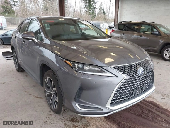 2022 Lexus RX with VIN 2T2HGMDA0NC079557, listed as a IAAI auction lot 41819180 with 77079 miles. Bid and sale history available at carsss.com. Image 1.
