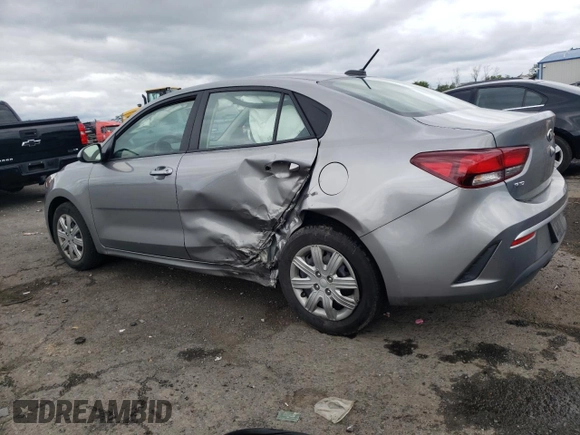 2021 Kia Rio S with VIN 3KPA24AD2ME401151, listed as a Copart auction lot 63223013 with 42,779 mi miles and Salvage Title. Bid and sale history available at DreamBid. Image 2.