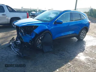 2020 Ford Escape Titanium Hybrid with VIN 1FMCU9DZ1LUB59214, listed as a IAAI auction lot 42050336 with 59,547 mi miles and . Bid and sale history available at DreamBid. Image 17.