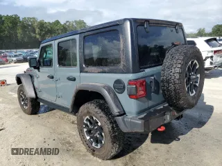 2025 Jeep Wrangler Rubicon with VIN 1C4PJXFN1SW526516, listed as a Copart auction lot 63259095 with 16,677 mi miles and Clean title. Bid and sale history available at DreamBid. Image 2.