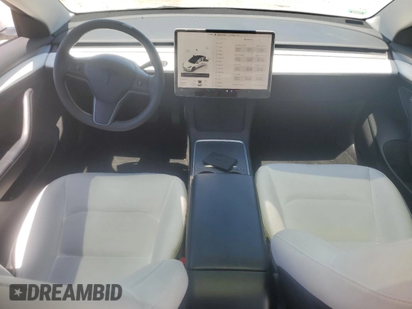 2023 Tesla Model 3 z VIN 5YJ3E1EA7PF549633, wystawiony jako Copart lot #57131325 z przebiegiem 78 113 mil mil oraz Szkoda całkowita • Salvage title. Historia ofert i sprzedaży dostępna na DreamBid. Obrazek 8.