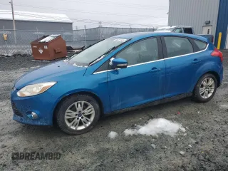 2012 Ford Focus SEL with VIN 1FAHP3M26CL350544, listed as a Copart auction lot 49607145 with 379,792 mi miles and Salvage Title. Bid and sale history available at carsss.com. Image 1.